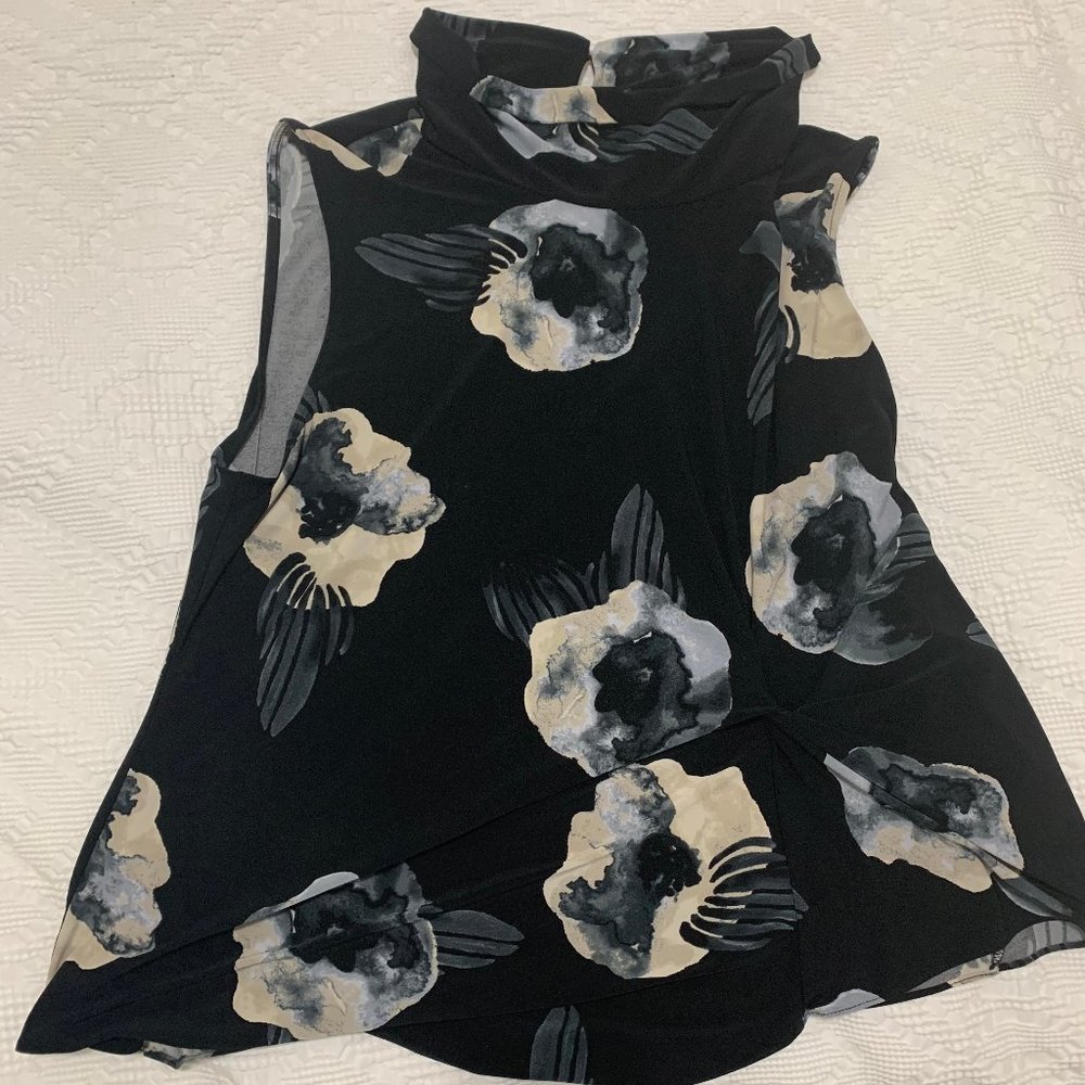 DKNY Floral Tank Top (Size XXL)